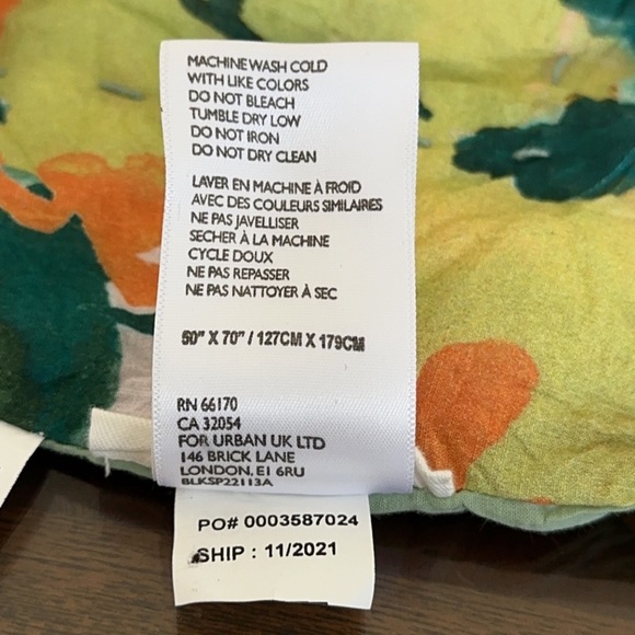 NWT Anthropologie Blanket/Throw - Picture 5 of 5